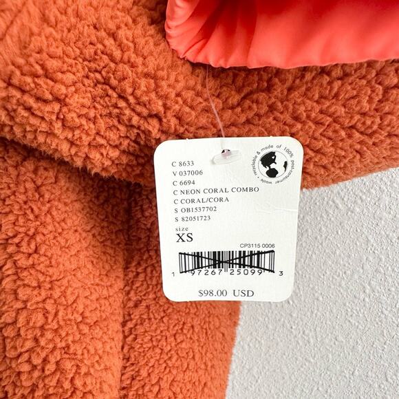 NWT Free People Movement Lead The Pack Fleece Jacket Size XS - Picture 8 of 12